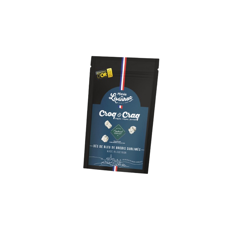 Croq&Craq Roquefort | Snack Fromage AOP Croustillant