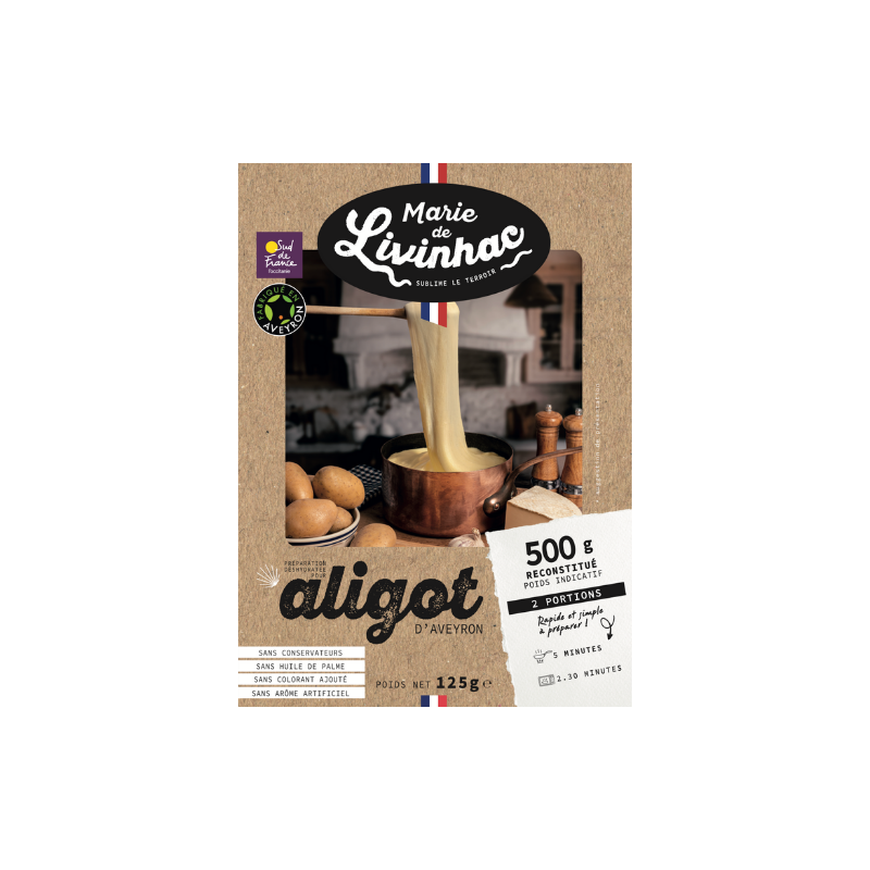 Aligot d'Aveyron 2 parts - Marie de Livinhac