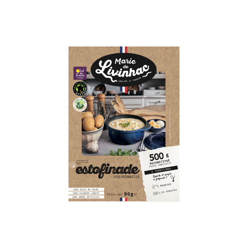 Estofinade aveyronnaise 2 parts - Marie de Livinhac