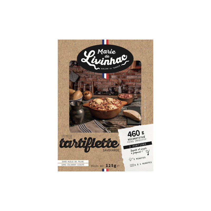 Tartiflette de Savoie 2 parts - Marie de Livinhac