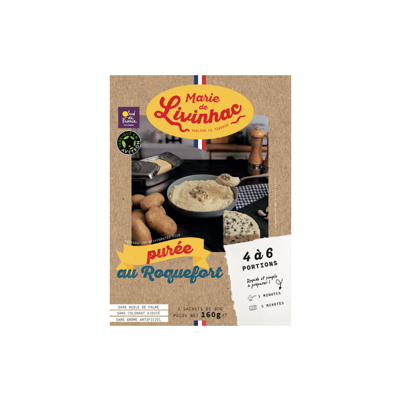 La Purée au Roquefort - Marie de Livinhac