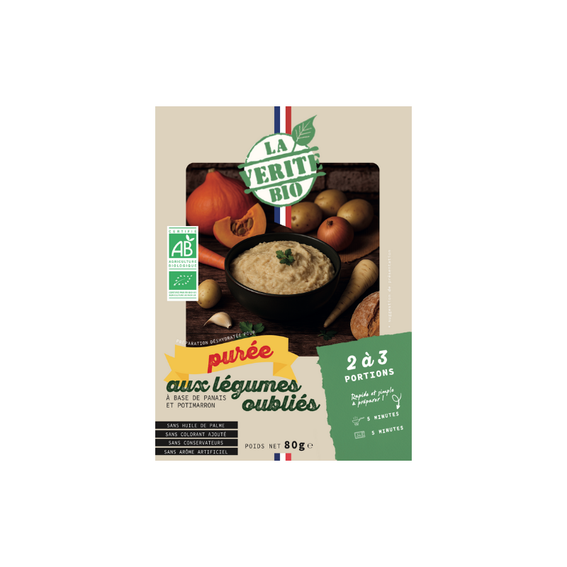 Marie de Livinhac | Purée BIO Légumes Oubliés - Aveyron