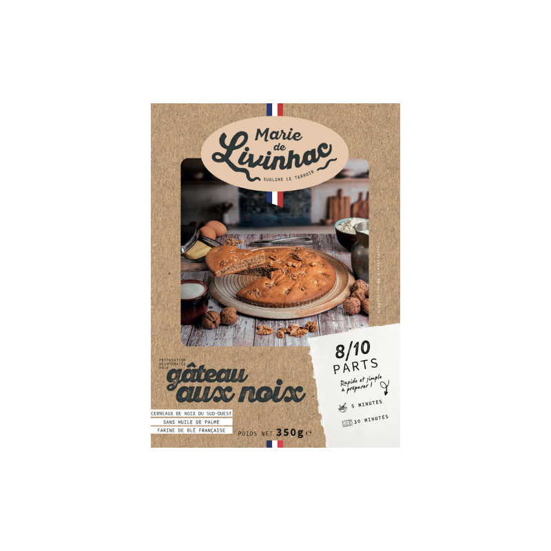 Gateau aux noix - Marie de Livinhac